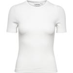 Naisten Valkoiset Koon XXL Lyhythihaiset Calvin Klein O -kaula-aukkoiset Lyhythihaiset t-paidat 