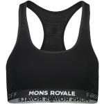 Mons Royale - Women's Sierra Sports Bra - Urheilurintaliivi Koko S - musta