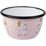 Moomin Enamel Bowl 0.6L Snorkmaiden Pink Moomin