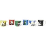 Moomin Minimug Set 6 Pcs 1St Classics Home Tableware Cups & Mugs Espresso Cups Monivärinen/Kuvioitu Arabia