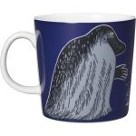 Moomin Mug 0,3L The Groke Home Tableware Cups & Mugs Coffee Cups Sininen Arabia