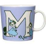 Moomin Mug 04L Abc M Purple Arabia