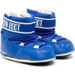 Lasten Siniset Koon 18 Pyöreäkärkiset Slip on -malliset Vettähylkivät Moon boot Moon bootsit talvikaudelle alennuksella 