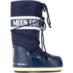 Lasten Siniset Polyesteriset Koon 42 Pyöreäkärkiset Nauhalliset Vettähylkivät Moon boot Moon bootsit talvikaudelle 