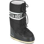 Naisten Mustat Nyloniset Koon 42 Moon boot Nylon Moon bootsit talvikaudelle alle 3cm koroilla 