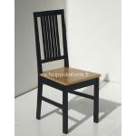 Mustat Puiset Ruokapöydän tuolit 