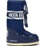 Lasten Siniset Nyloniset Koon 42 Vuoratut Moon boot Nylon Moon bootsit talvikaudelle alennuksella 