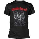 Miesten Mustat Koon XL Motörhead Bändi-t-paidat 