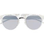 Mykita x Maison Margiela Transfer round frame sunglasses - Silver