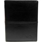 Nabo, miesten nahkainen RFID lompakko S, NK-203, musta