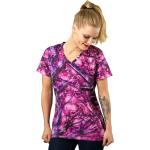 Naisten Vaaleanpunaiset Polyesteriset Koon XL Pääkallo Printti-t-paidat 
