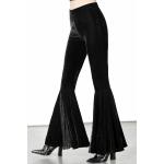 Naisten Mustat Polyesteriset Koon 3 XL Leveälahkeiset housut 