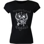 Naisten Mustat Koon L Motörhead Metalliset Puuvillabändi-t-paidat 