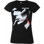 Naisten T-Paita David Bowie - X Smoke - Red Musta - Rock Off - Bowts21lb - Bowts21lb