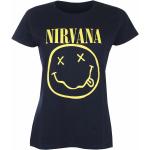 Naisten Tummansiniset Koon XL Nirvana Puuvillabändi-t-paidat 