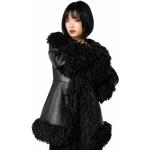 Naisten Mustat Polyesteriset Koon 3 XL Vuoratut Plus-koon talvitakit talvikaudelle 
