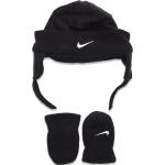Lasten Mustat Fleecekankaiset Nike Swoosh - Hatut verkkokaupasta Boozt.com 