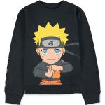 Naruto - Anime Svetari - Kids - Shippuden - Naruto Uzumaki - 158/164 - varten lapset - Musta