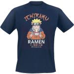 Naruto - Anime T-paita - Kids - Ichiraku Ramen - 140 - varten lapset - Laivastonsininen