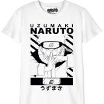 Naruto - Anime T-paita - Kids - Uzumaki - 140- 176 - varten lapset - Valkoinen