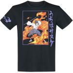Naruto - Anime T-paita - Sasuke - S- XXL - varten Miehet - Musta