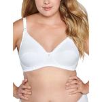 Naturana Damen Gepolstert Schwangerschafts-BH Cotton Nursing Bra, Weiß, Gr. 90G (Herstellergröße:40F)