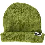 NEFF Faltbare Beanie-Mütze für Damen und Herren, Oliv/Blatt für Mich (Leaf It to Me), Einheitsgröße