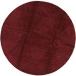Tummanpunaiset Rugvista Handloom Pyöreät matot läpimitaltaan 250cm alennuksella 