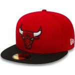 Miesten Punaiset NEW ERA 59FIFTY Chicago Bulls Baseball-lippikset 64 cm päänympäryksellä 
