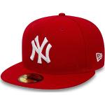 New Era New York Yankees 59fifty base cap, MLB basic, black, white, red, 59