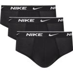 Miesten Mustat Klassiset Spandex- Hengittävät Nike Essentials Alushousut 3 kpl alennuksella 