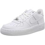 Nike Air Force 1 Trainers Unisex Children's (Air Force 1 (Gs)) - White 117 White White White, size: 36.5 EU