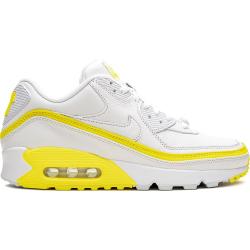 Nike x Undefeated Air Max 90 "White/Optic Yellow" sneakers