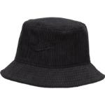 Naisten Mustat Casual-tyyliset Vakosamettiset Nike Bucket-hatut 