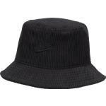 Naisten Mustat Vakosamettiset Hengittävät Nike Bucket-hatut alennuksella 