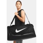 Nike Brasilia 9.5 Training Duffel Bag (Large, 95L) - Black - 50% Recycled Polyester