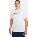 Nike Court Dri Fit Swoosh Short Sleeve T-shirt Valkoinen XL Mies