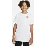 Valkoiset Nike Dri-Fit Lasten urheilu-t-paidat 