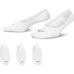 Naisten Valkoiset Puuvillasekoitteiset Nike Matalavartiset sukat 