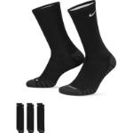 Nike Everyday Max Cushioned Training Crew Socks (3 Pairs) - Black