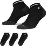 Nike Everyday Max Cushioned Training No-Show Socks (3 Pairs) - 1 - Black