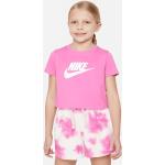 Vaaleanpunaiset Puuvillaiset Nike Futura Lasten topit alennuksella 