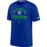 Nike Historic (NFL Seahawks) Men's Tri-Blend T-Shirt - Blue