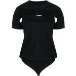 Naisten Mustat Polyesteriset Lyhythihaiset Nike O -kaula-aukkoiset Bodyt alennuksella 
