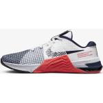 Nike Men's Training Shoes Metcon 8 Treenikengät White/Bright Crimson/Obsidian WHITE/BRIGHT CRIMSON/OBSIDIAN