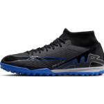 Nike Mercurial Superfly 9 Academy Turf High-Top Football Shoes - 1 - Black