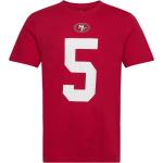Miesten Punaiset Koon M Lyhythihaiset Nike San Francisco 49ers Lyhythihaiset t-paidat 