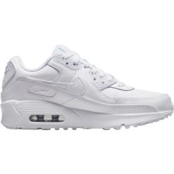 Nike Older Kids' Shoes Air Max 90 Ltr Urheilu White/White-Metall WHITE/WHITE-METALL
