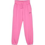 Naisten Vaaleanpunaiset Nike Tapered- Fleeceverryttelyhousut talvikaudelle 
