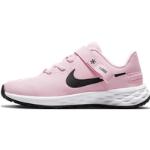Lasten Vaaleanpunaiset Slip on -malliset Hengittävät Nike Revolution 6 Slip-on-tennarit 